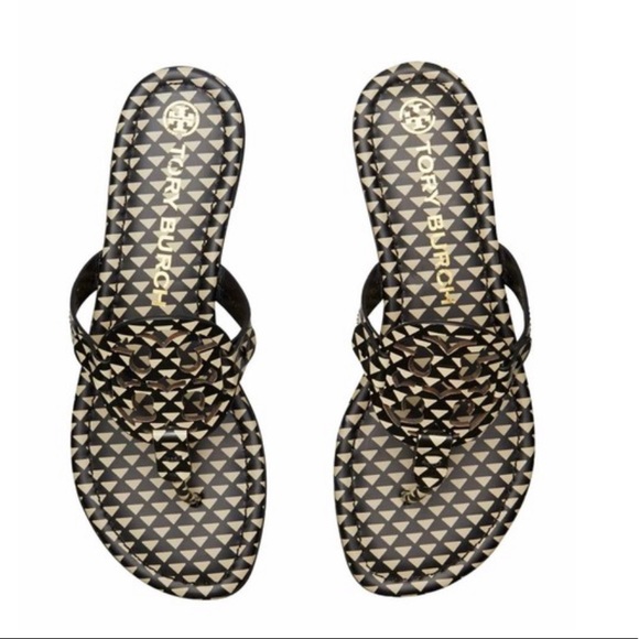 Tory Burch Miller sandals triangle geo sandal - Picture 8 of 13